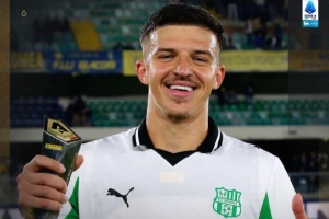 斯基拉：国米关注萨索洛中卫穆哈雷莫维奇，尤文有其50%转会分成